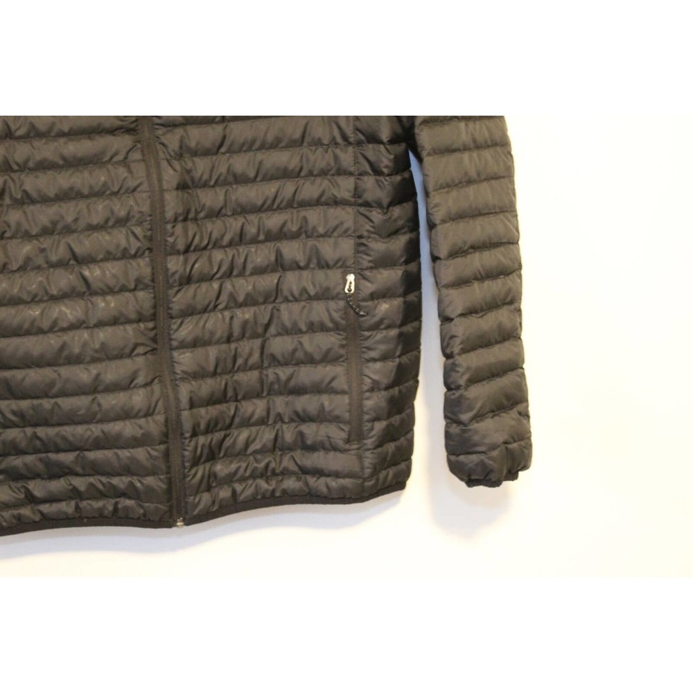 Eddie Bauer MicroLight 650 Down Fill Puffer Jacket Black Men's Size Large H14147 - Picture 3 of 10